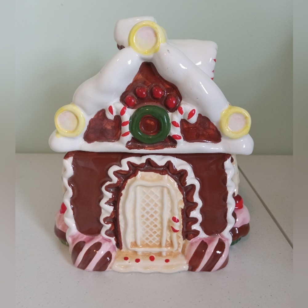 Gingerbread House cookie jar